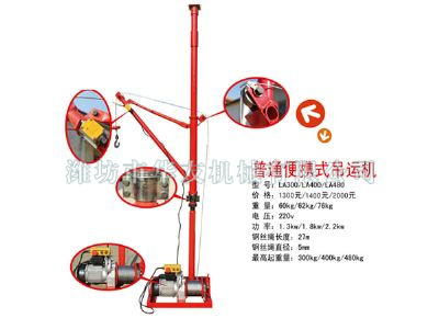 點擊查看詳細信息<br>標題：華友機械便攜式小吊 閱讀次數(shù)：10193